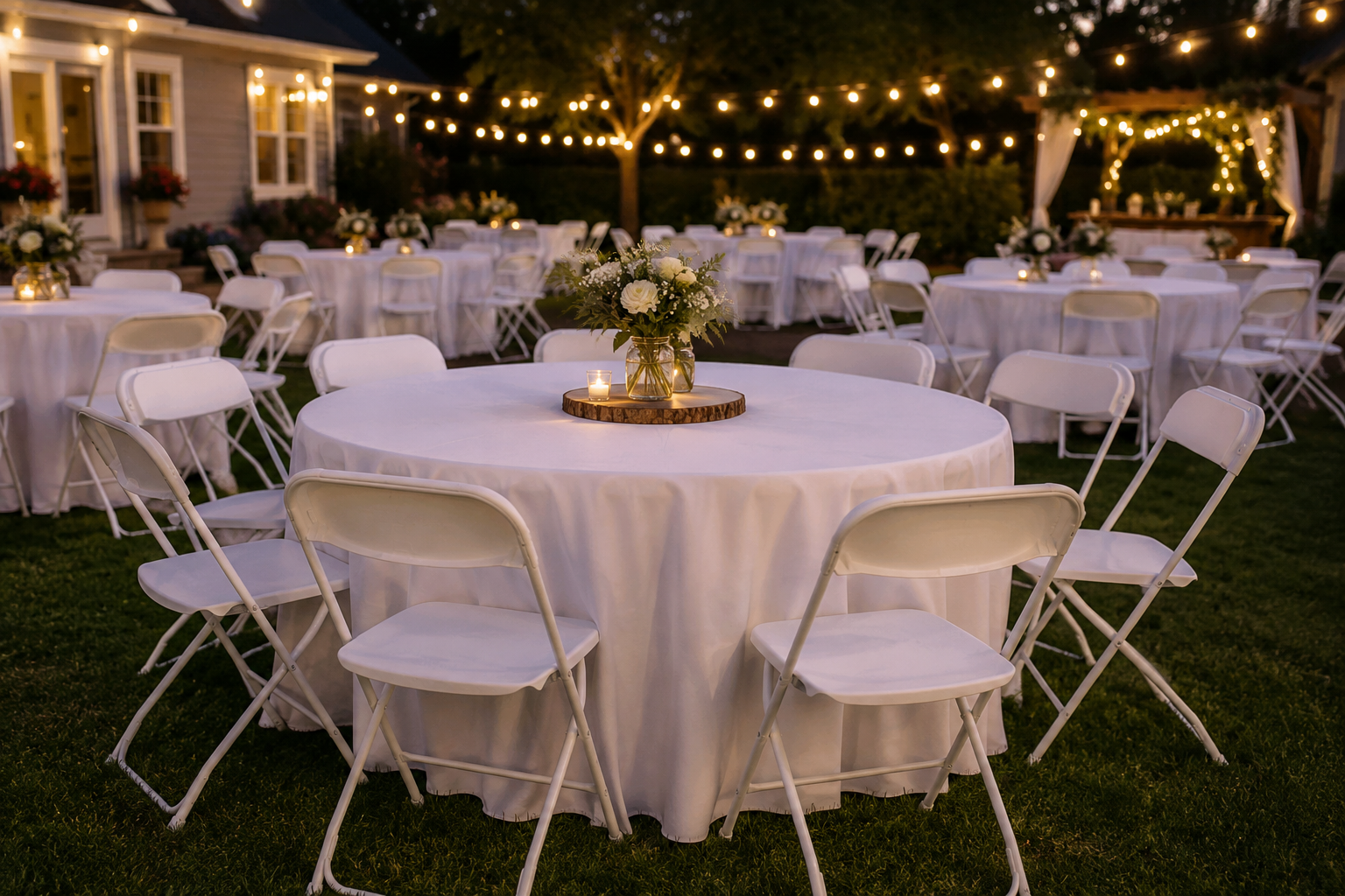 table and chair rentals