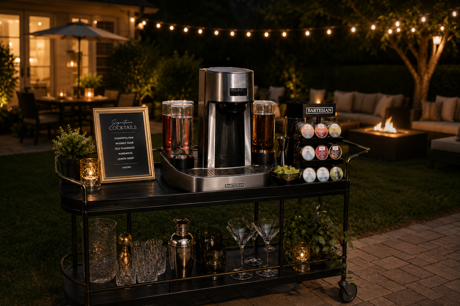 bartesian professional bar system rental