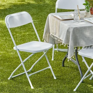White Folding Chair